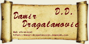 Damir Dragalanović vizit kartica